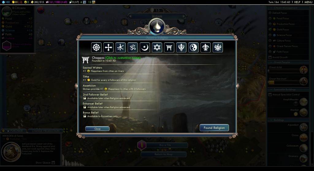 Civ5GK Religion