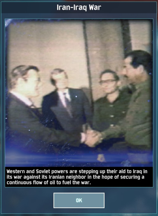 WAB Day 9 Rumsfeld Saddam