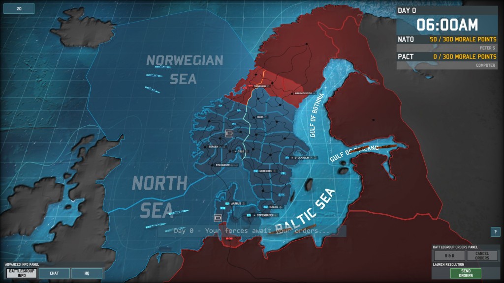 Welcome to Scandinavia, the setting of Wargame: AirLand Battle