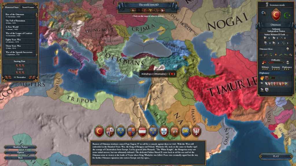 EU4 Ottoman Start