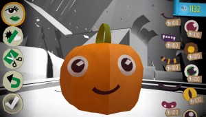 Customisation in action. Isn't that the happiest pumpkin you ever saw?