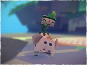 Tearaway - riding pig