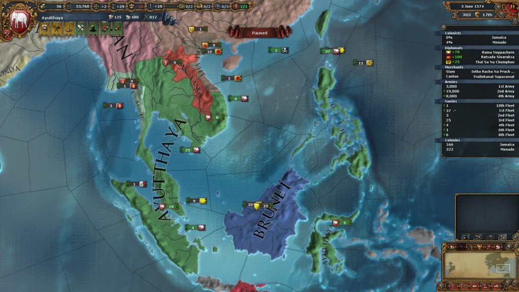 Supreme in Southeast Asia... but still second to Ming.