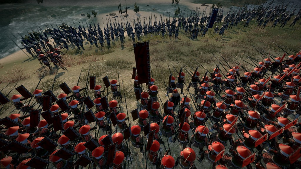 S2 spearmen preparing to repel Uesugi