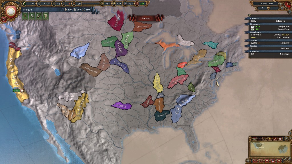 EU4 - Meiguo North America