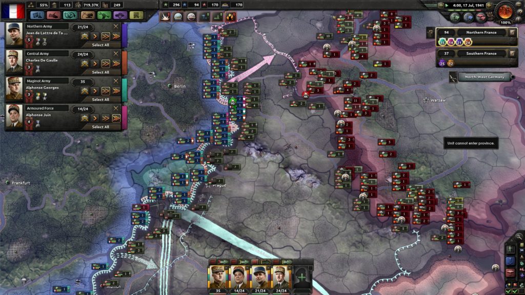 HOI4 French Battle Plans