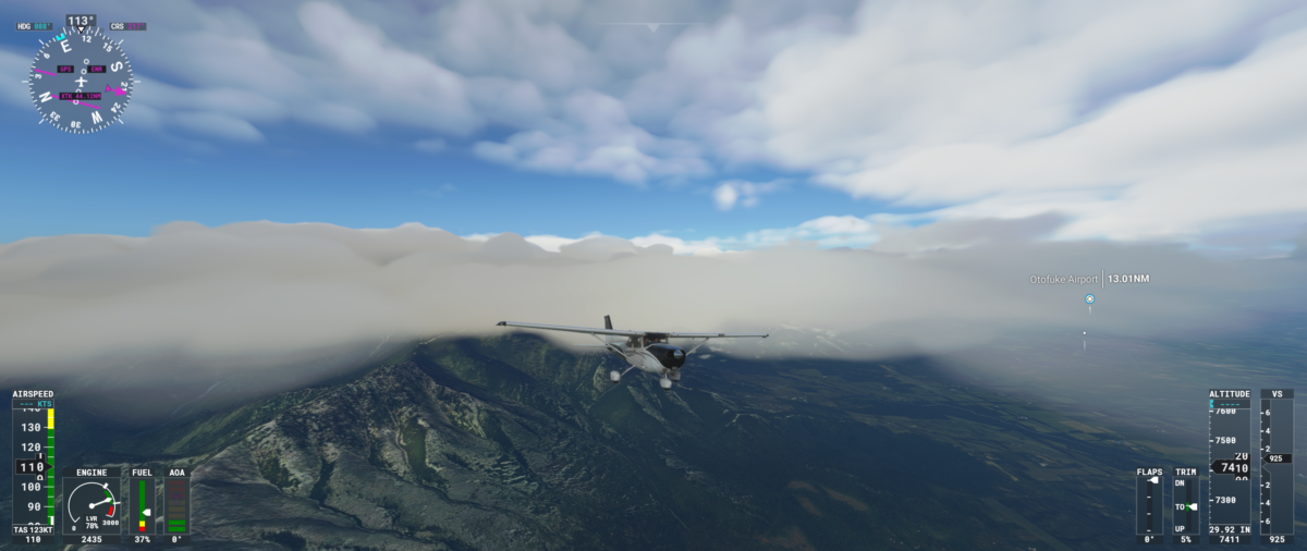 Around Japan in Microsoft Flight Simulator in 317 days